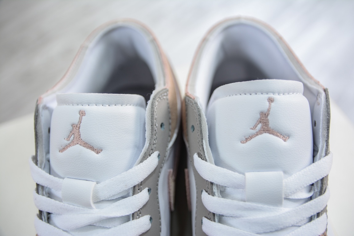 200 原装Air Jordan AJ1 Low 低帮 解构灰粉 DN1635-002