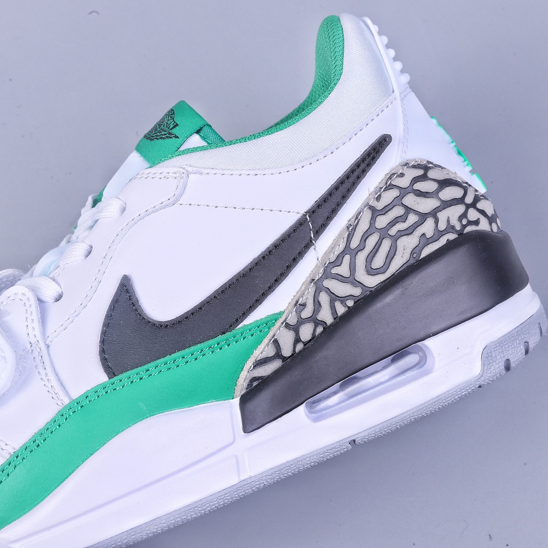 240 Air Jordan Legacy 312 low 白黑绿 FN3407-101