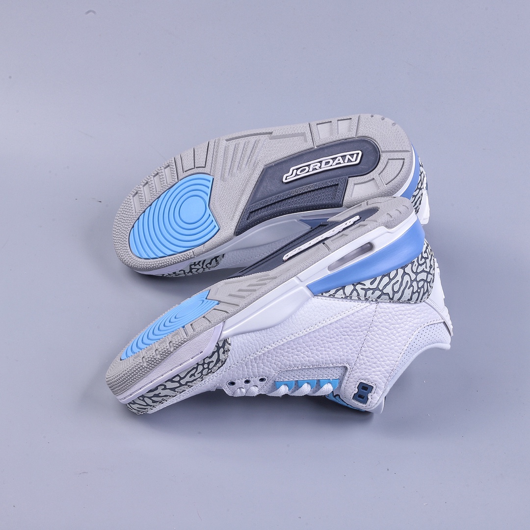 280 加强性价比Air Jordan AJ3 Retro 北卡蓝 CT8532-104