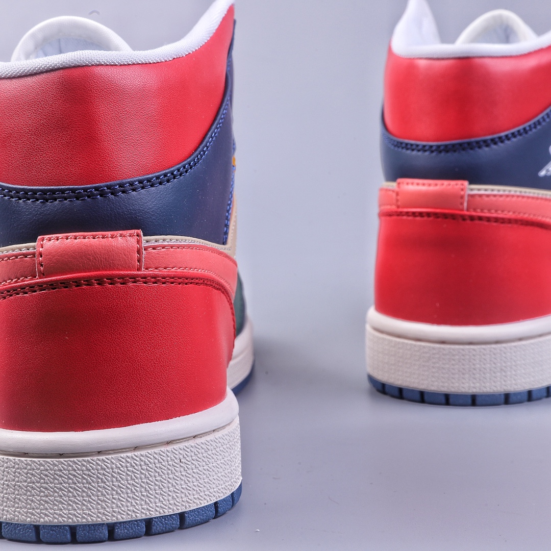 240 Air Jordan 1 Mid 蓝粉红 中帮系列 DN3738-400