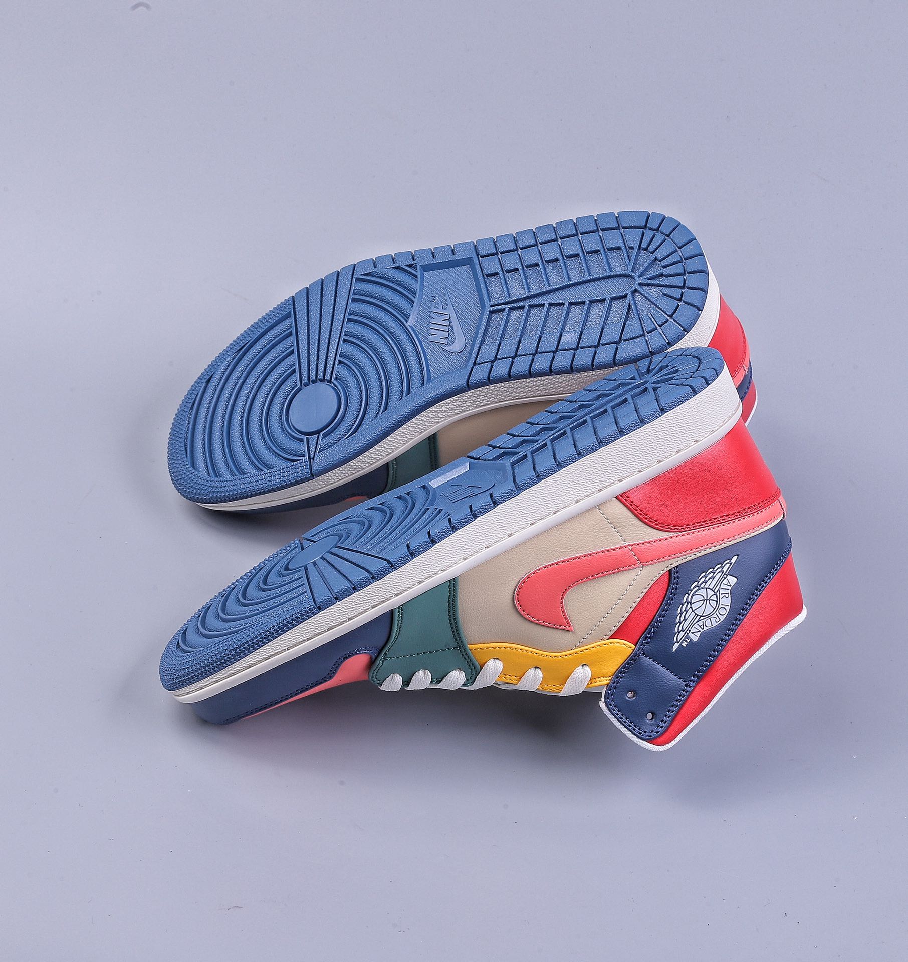 240 Air Jordan 1 Mid 蓝粉红 中帮系列 DN3738-400