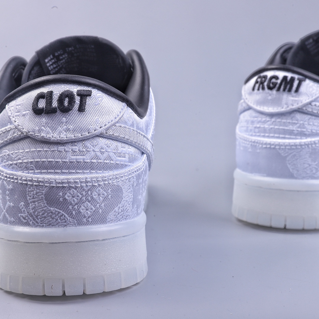 340 O1AIR FORCE 1 Clot x Fragment x Nike Dunk Low三方联名  FN0315-110