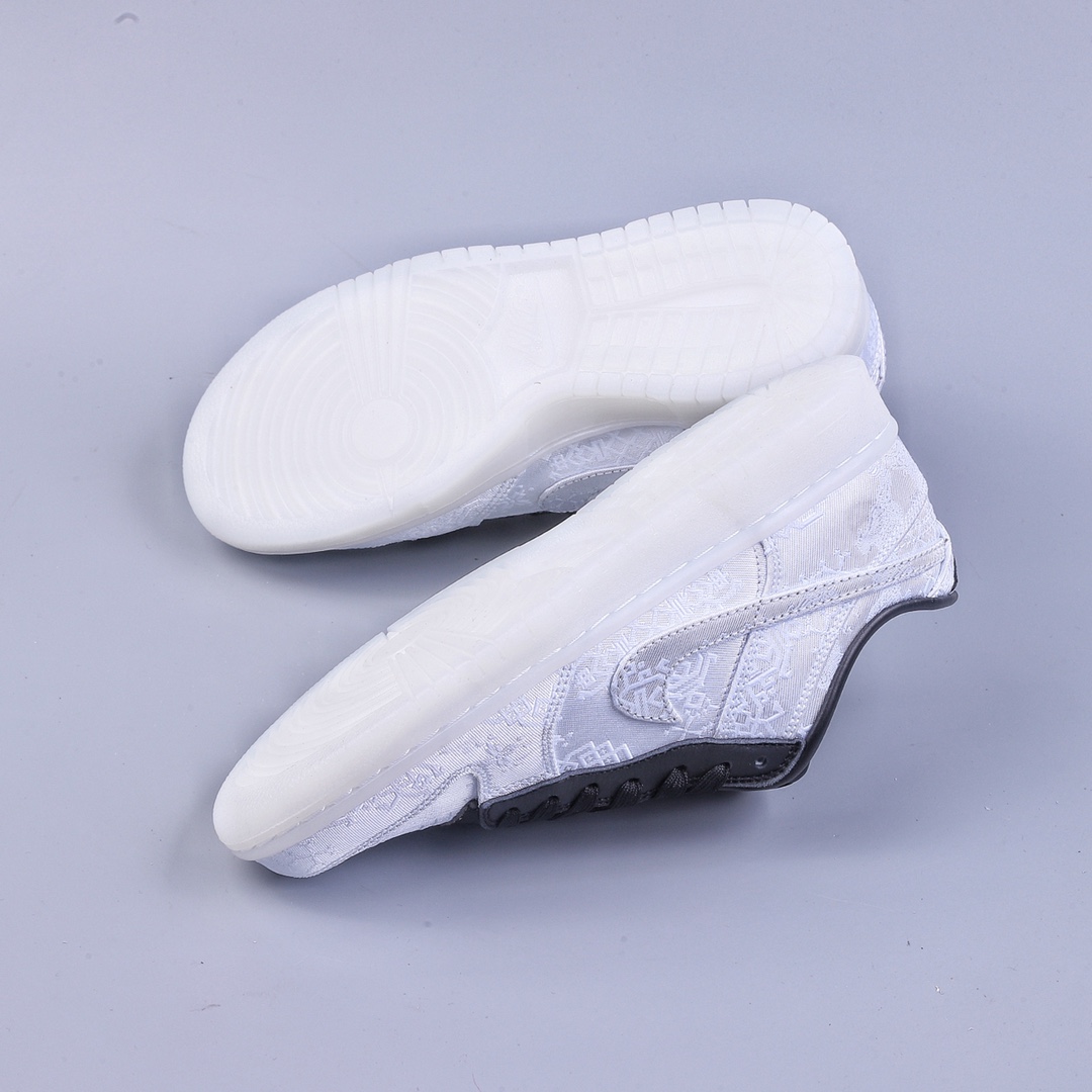 340 O1AIR FORCE 1 Clot x Fragment x Nike Dunk Low三方联名  FN0315-110