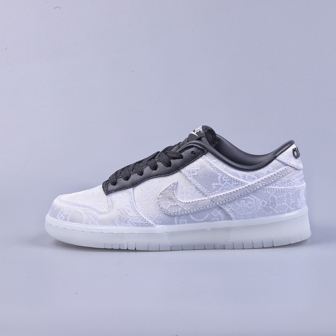 340 O1AIR FORCE 1 Clot x Fragment x Nike Dunk Low三方联名  FN0315-110