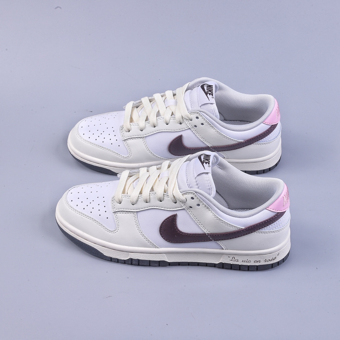 200 VT版NK Dunk Low 花期信使 栗子棕杏仁白 低帮休闲运动板鞋DD1503-117