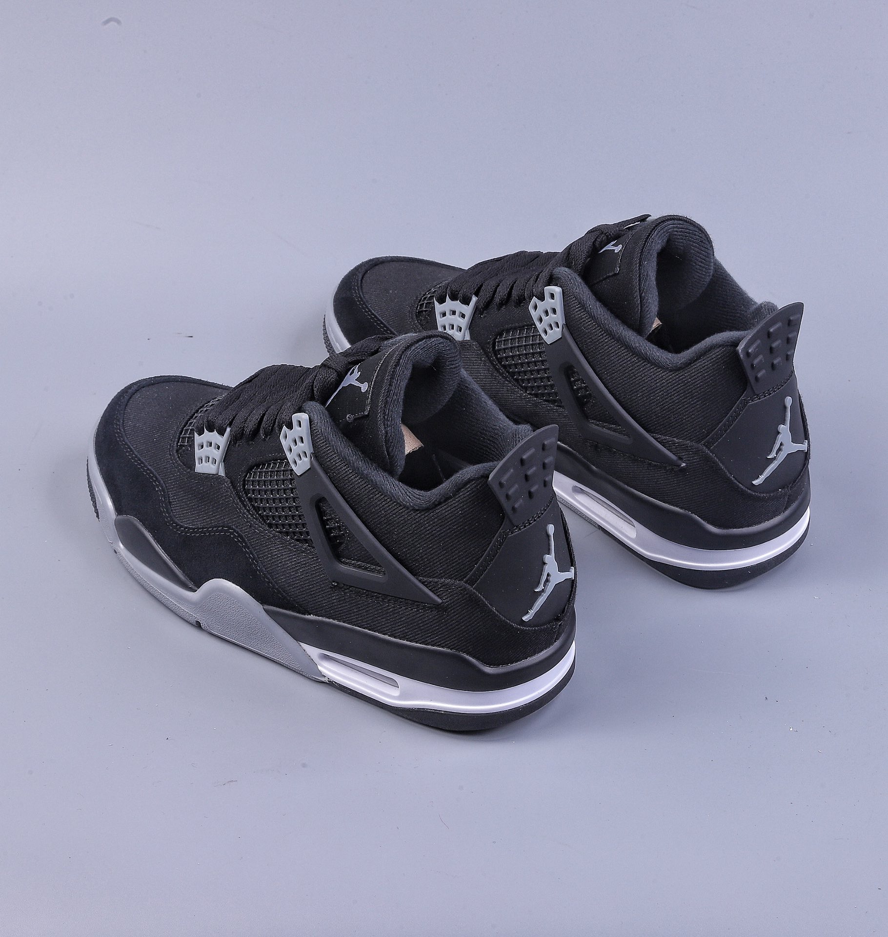 320 神版Air Jordan 4 Retro ”Black Canvas” 黑帆布 DH7138-006