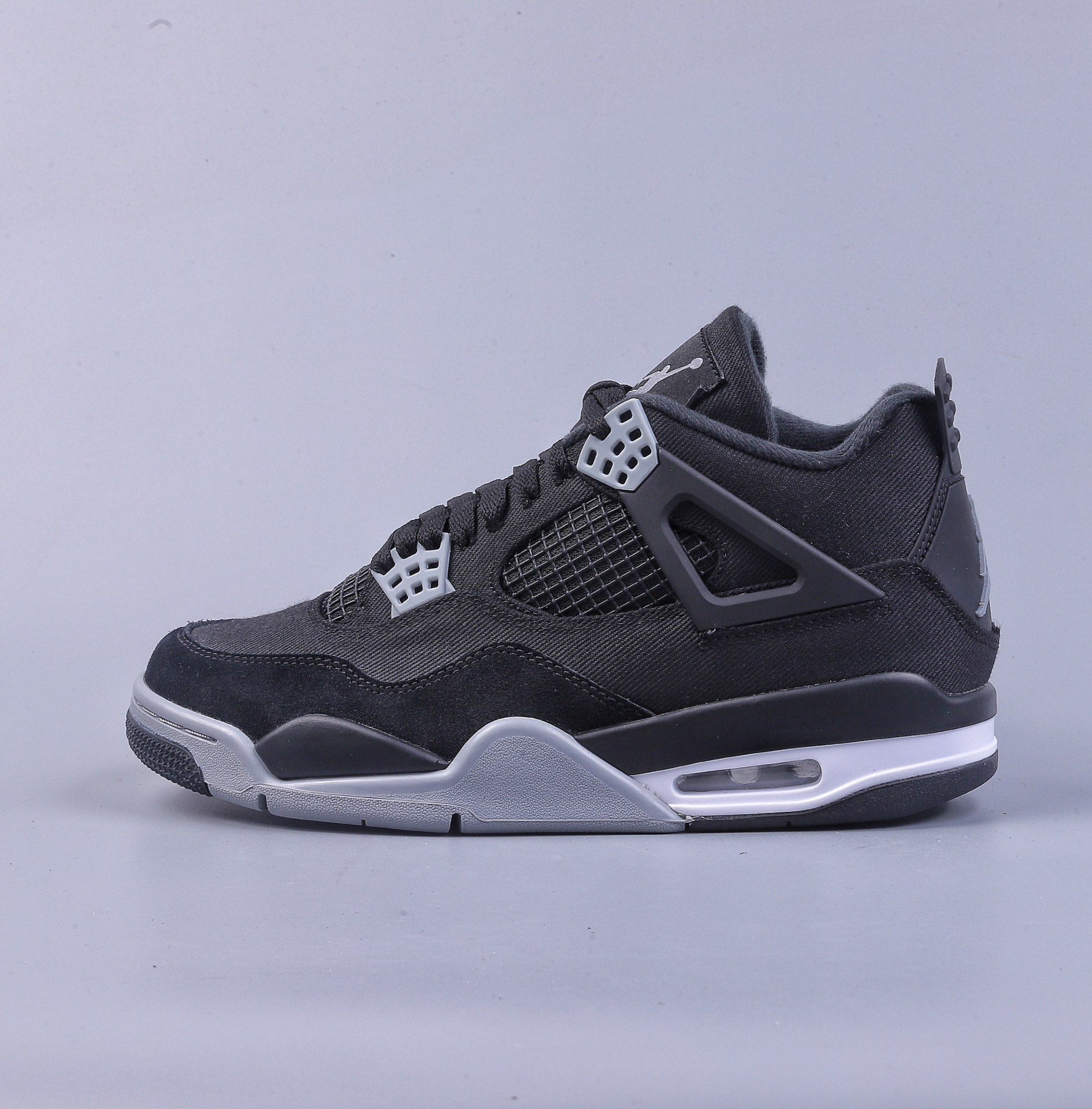 320 神版Air Jordan 4 Retro ”Black Canvas” 黑帆布 DH7138-006