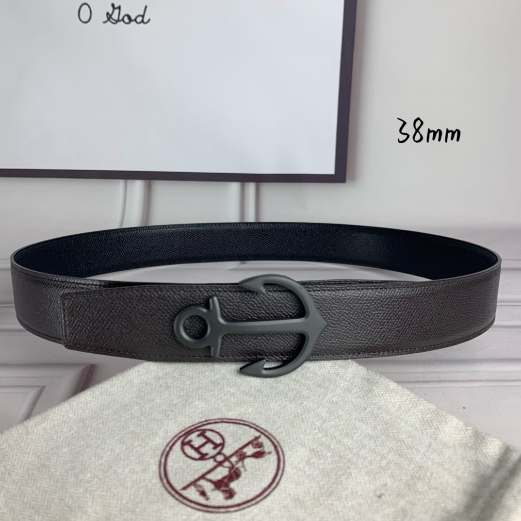 Hermès爱马仕双头尖两面手掌纹原
