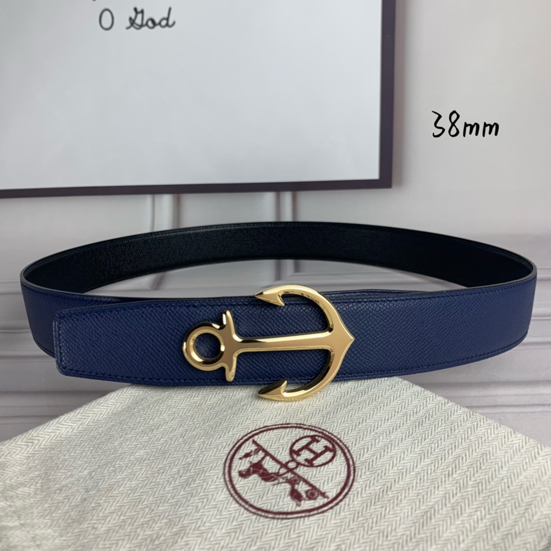 Hermès爱马仕双头尖两面手掌纹原