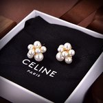 AAA Class Replica
 Celine Jewelry Earring Yellow Brass Fashion