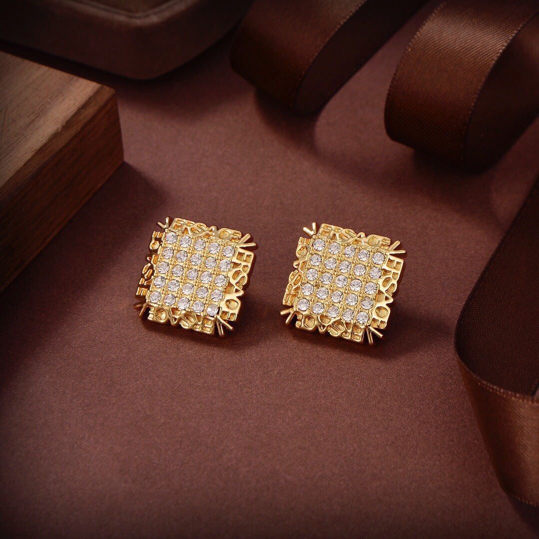 Versace Jewelry Earring Gold