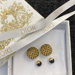 Cheap Replica
 Dior Jewelry Earring Black