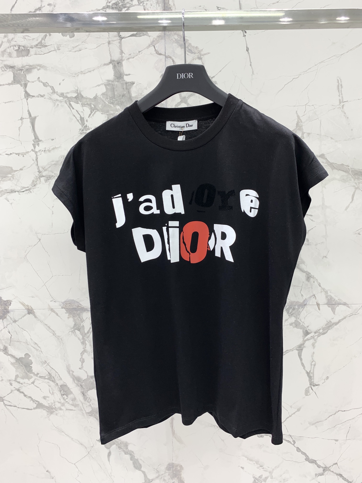 Sell Online Luxury Designer
 Dior Clothing T-Shirt Doodle Printing