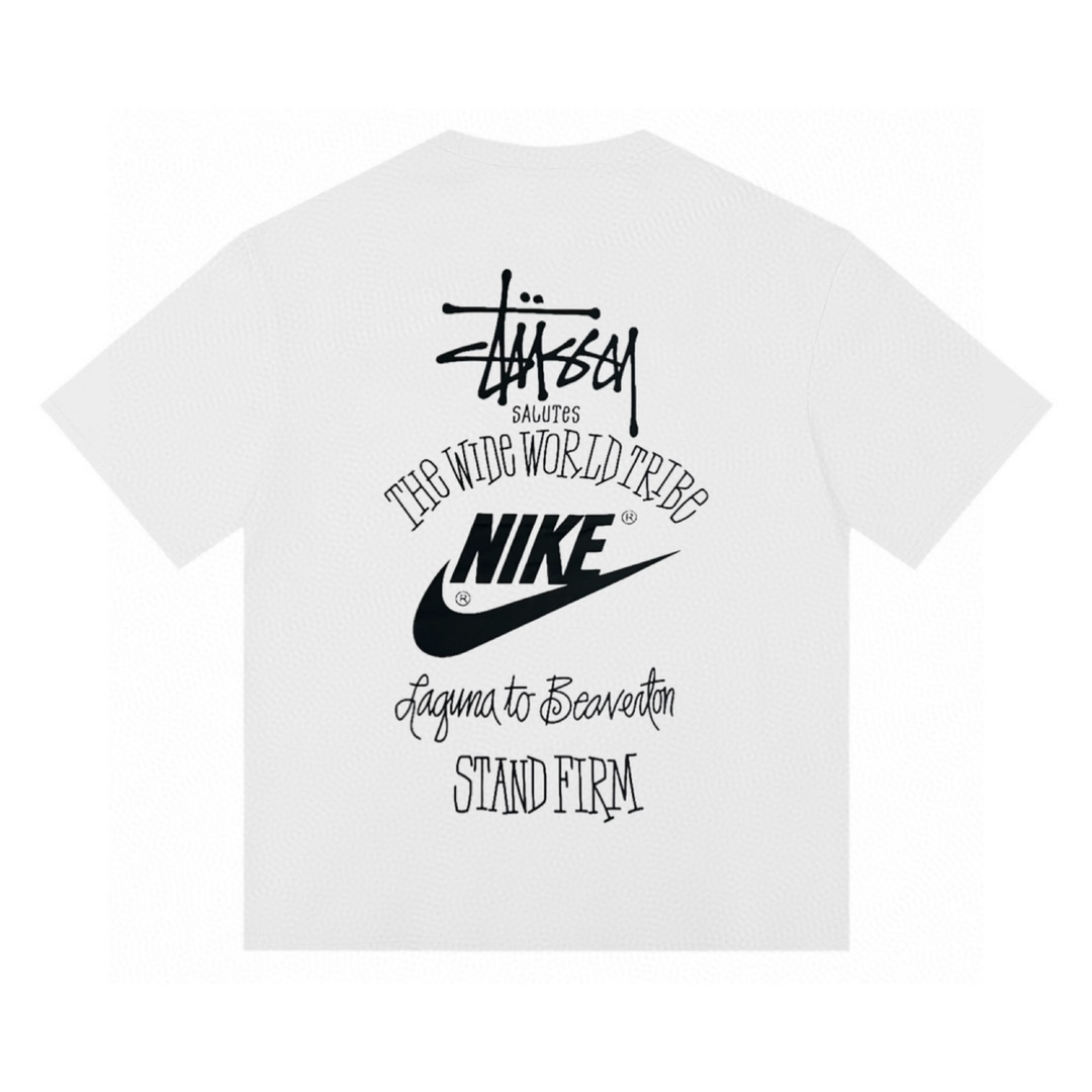 Stussy x Nike /斯图西 x 耐克24ss联名款字母印花短袖T恤