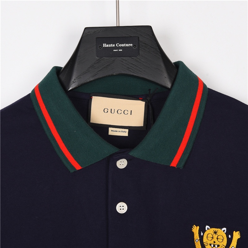 200 Gucci/古驰 22ss 卡通刺绣Polo衫