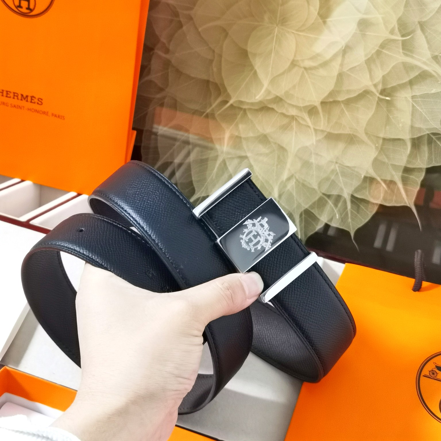 爱马仕Hermes原单爱马仕宽3.8