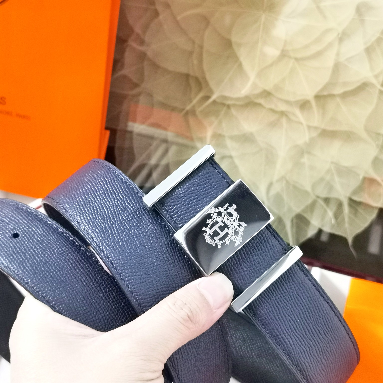 爱马仕Hermes原单爱马仕宽3.8