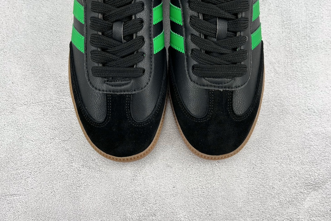 Football giants series Austin adidas originals Samba black green HQ7035