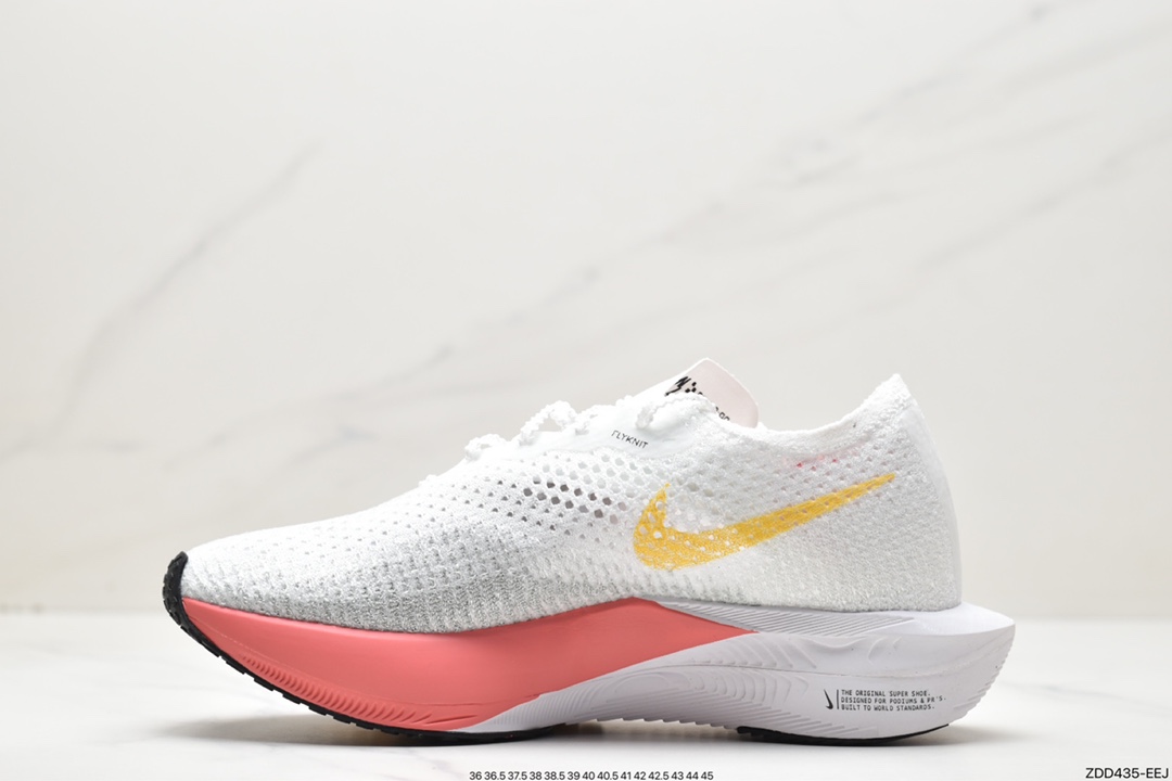 230 NIKE ZoomX Vaporfly NEXT% 3 马拉松 泡棉超轻缓震运动慢跑鞋 DV4219-500