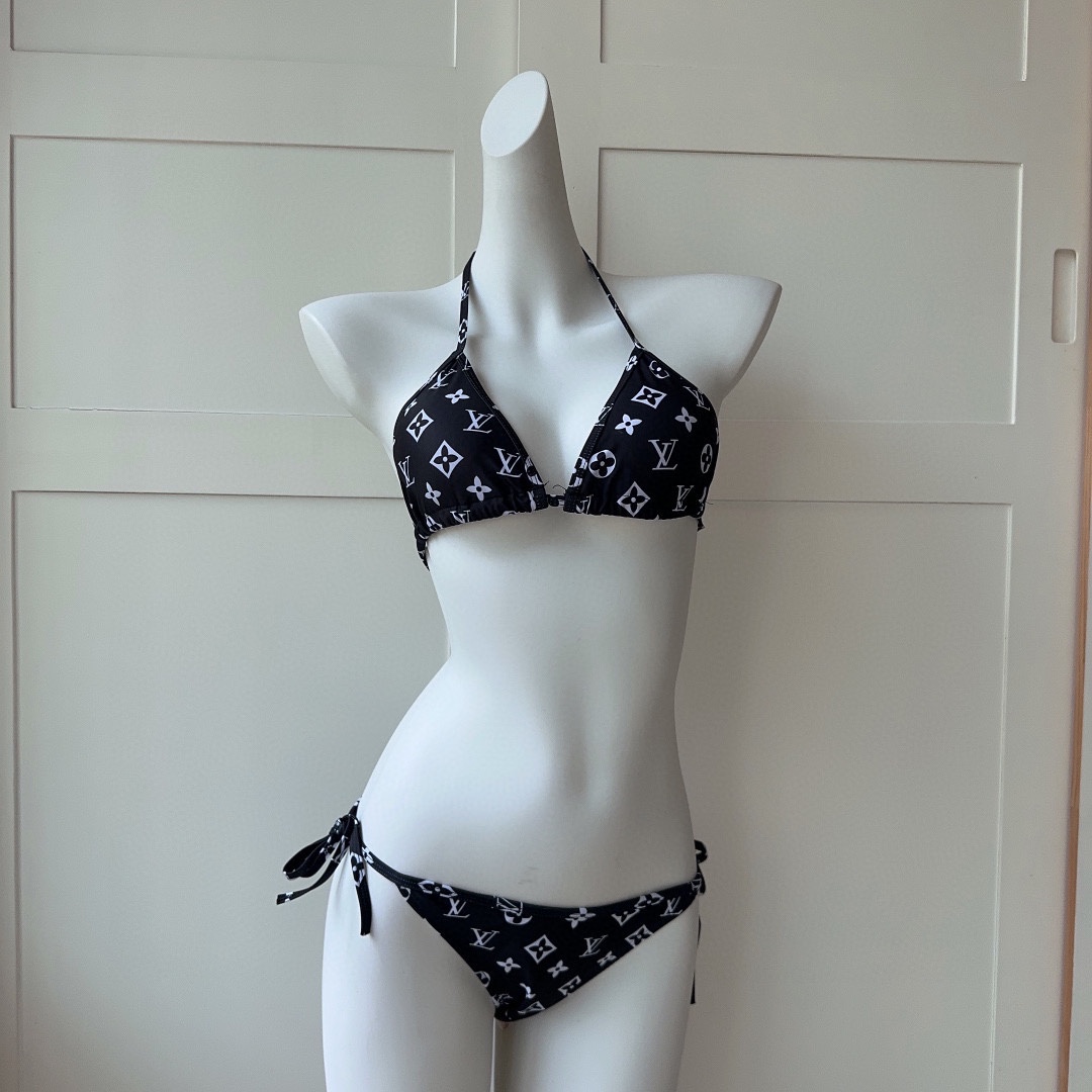 Louis Vuitton Clothing Swimwear & Beachwear Black Blue Summer Collection Vintage