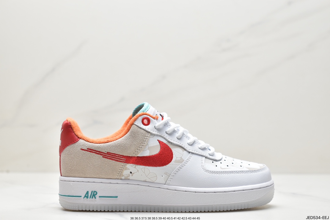 150 耐克Nike Air Force 1 Low 空军一号低帮百搭休闲运动板鞋FD4205-161