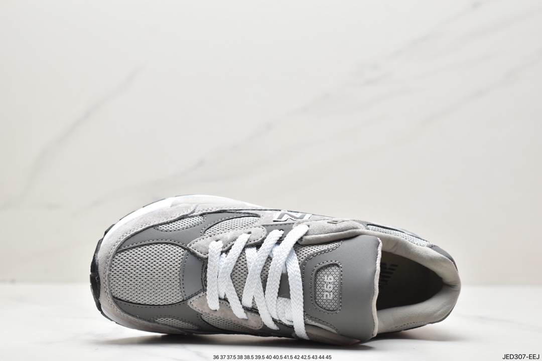 American-made M992GR original gray retro casual running shoes