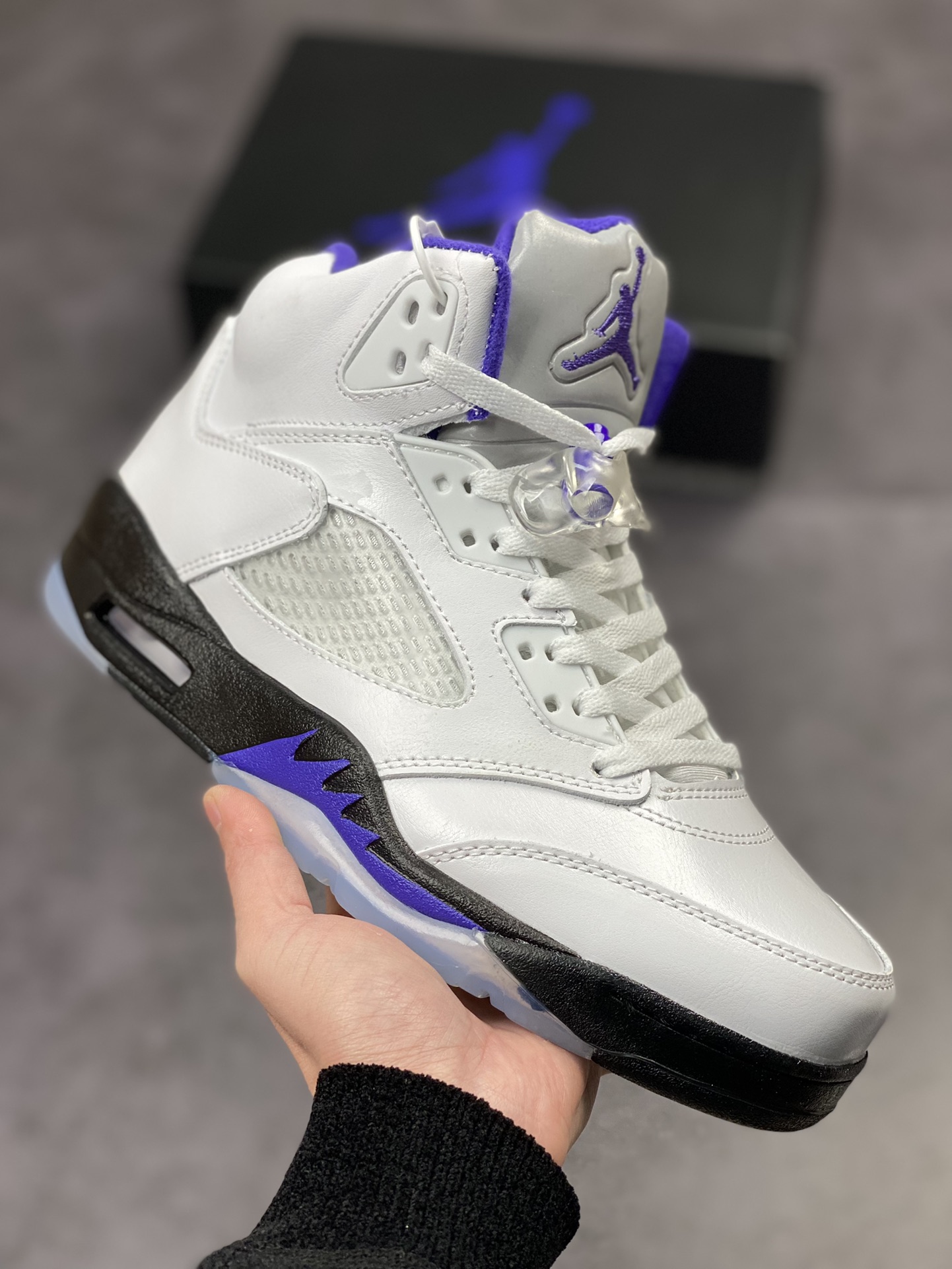 260 Air Jordan 5 Retro 系列 AJ5 白紫康扣 DD0587-141