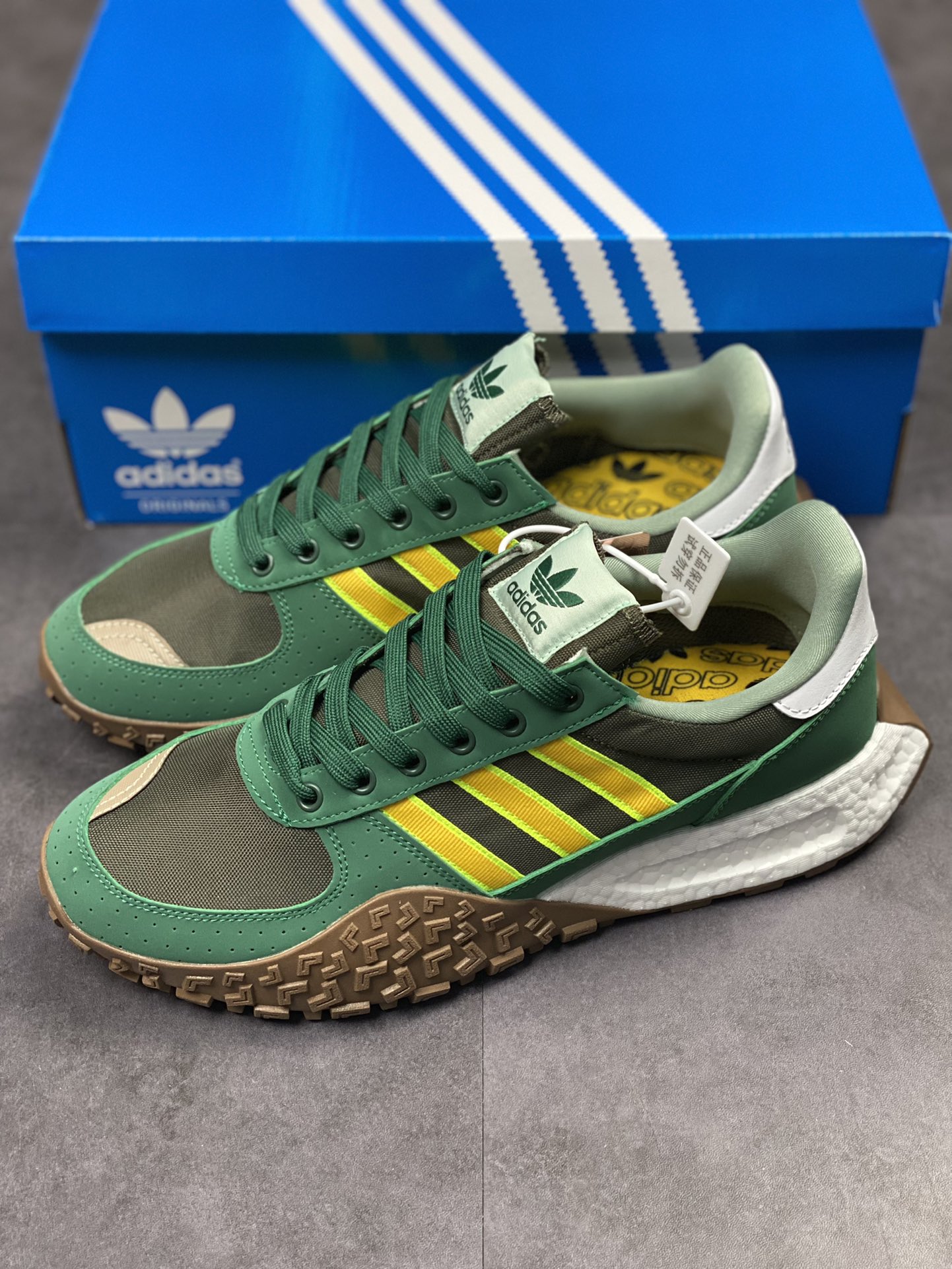 Adidas Retropy Boost E5 WRP second generation retro sports jogging shoes HP2192