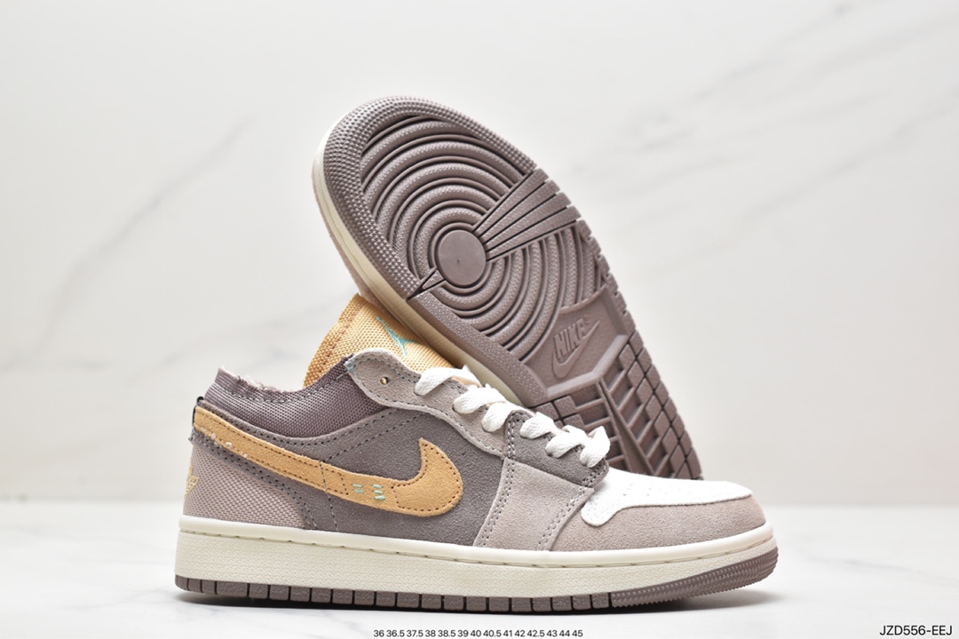 140 Air Jordan 1 Low 灰蓝拼接解构 DN1635-200