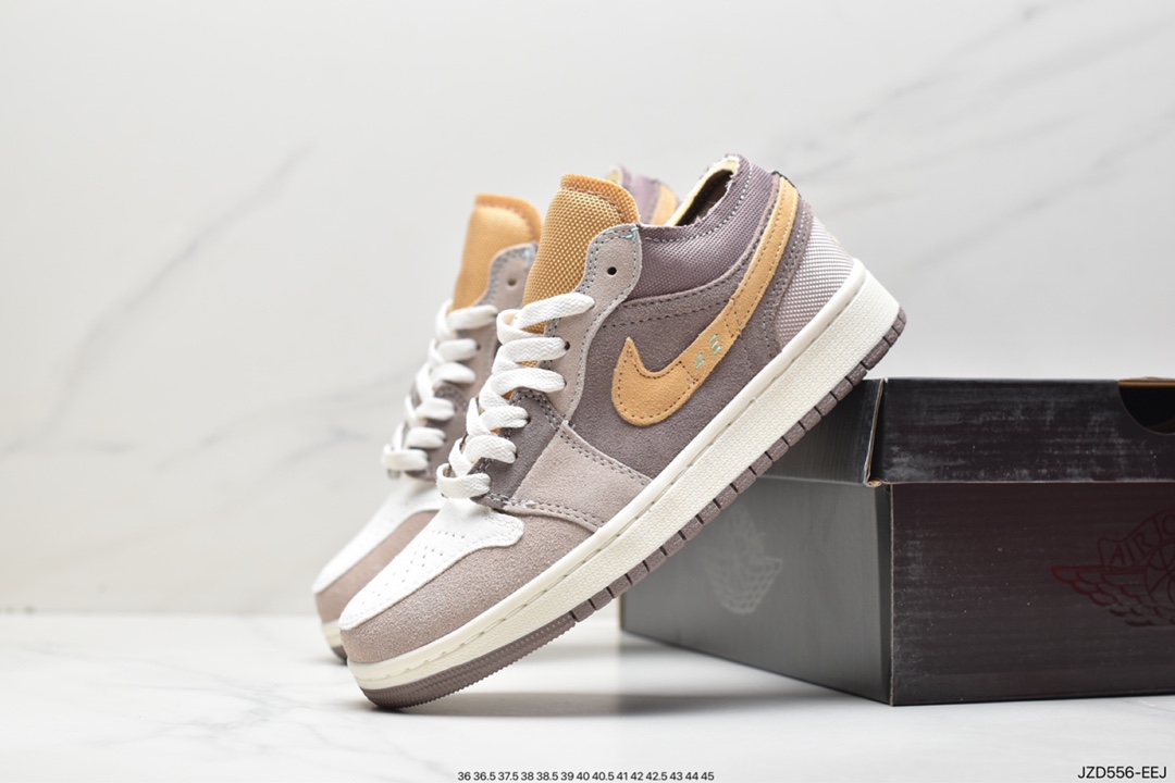 140 Air Jordan 1 Low 灰蓝拼接解构 DN1635-200