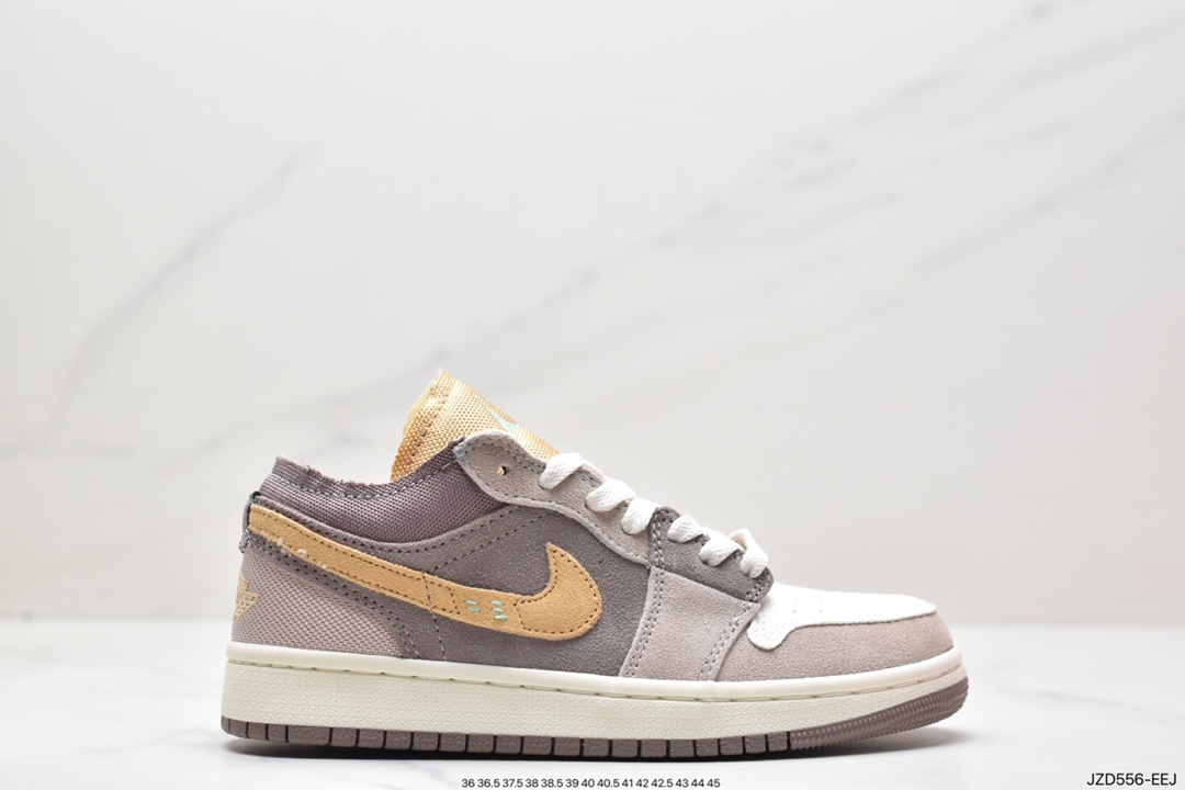 140 Air Jordan 1 Low 灰蓝拼接解构 DN1635-200