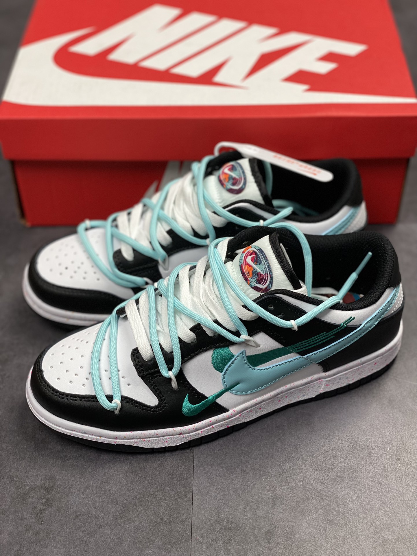 240 NIKE SB Dunk Low 湖水蓝绑带 FD4626-131-15