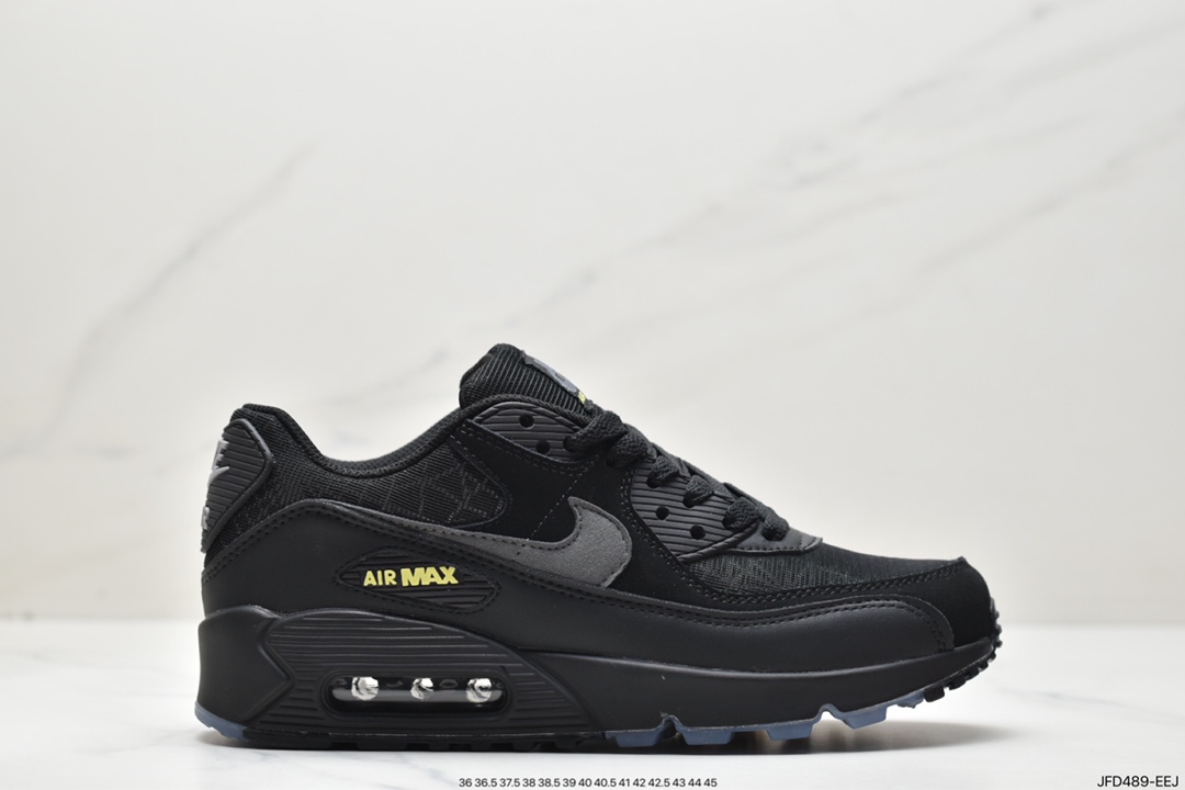 170 耐克Nike Air Max 90 经典复古小气垫缓震跑鞋 DC3892-001