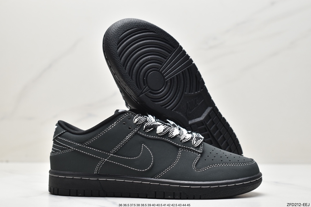 280 海外爆款限量发售！ Nike SB Dunk Low 周年高端定制 低帮休闲板鞋DF0517-221