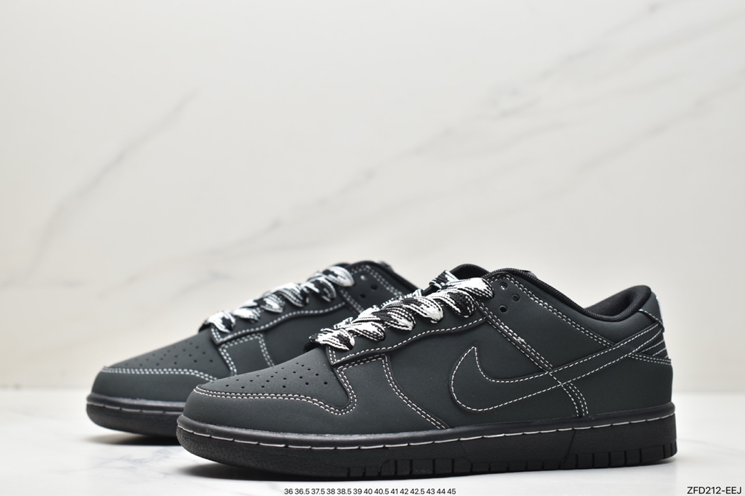 280 海外爆款限量发售！ Nike SB Dunk Low 周年高端定制 低帮休闲板鞋DF0517-221