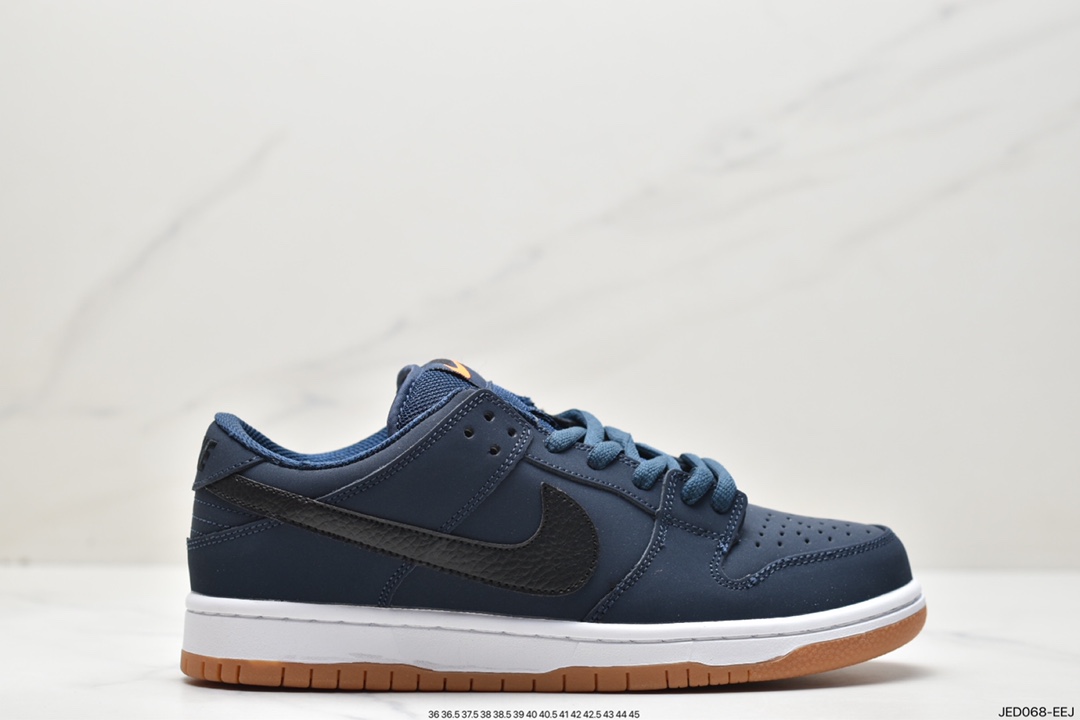 150 Nike SB Dunk Low Pro 黑蓝生胶 扣篮系列复古低帮休闲运动滑板板鞋CW7463-401