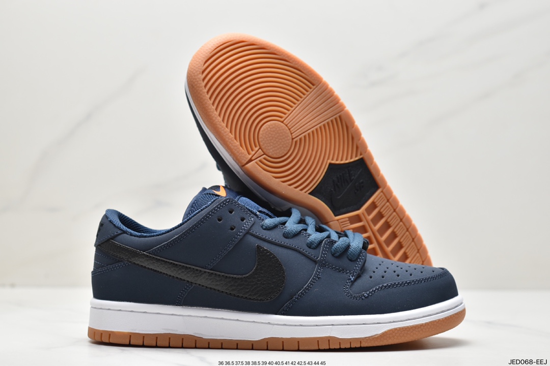 150 Nike SB Dunk Low Pro 黑蓝生胶 扣篮系列复古低帮休闲运动滑板板鞋CW7463-401