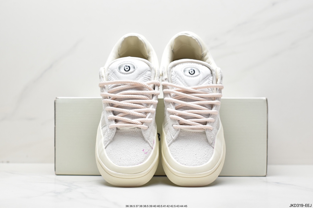 Original box Bad Bunny x adidas originals Campus Bad Bunny white casual sports sneakers FZ5823