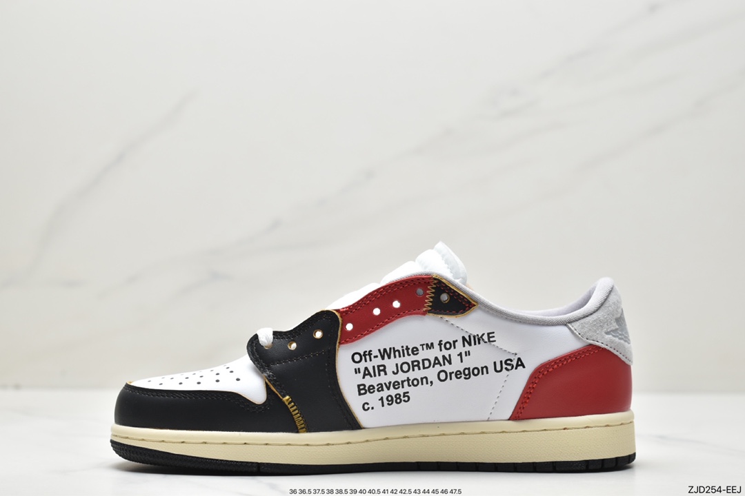 240 Air Jordan 1 Retro High OG 倒勾 黑白红 反向脚趾 CZ0790-107