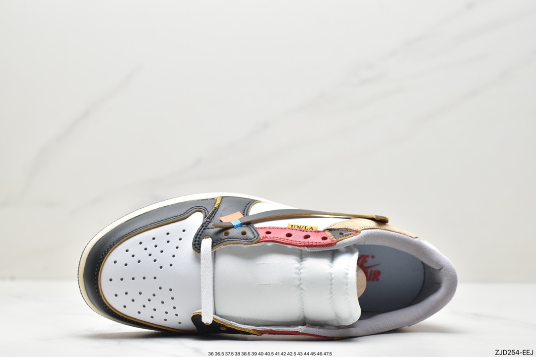 240 Air Jordan 1 Retro High OG 倒勾 黑白红 反向脚趾 CZ0790-107