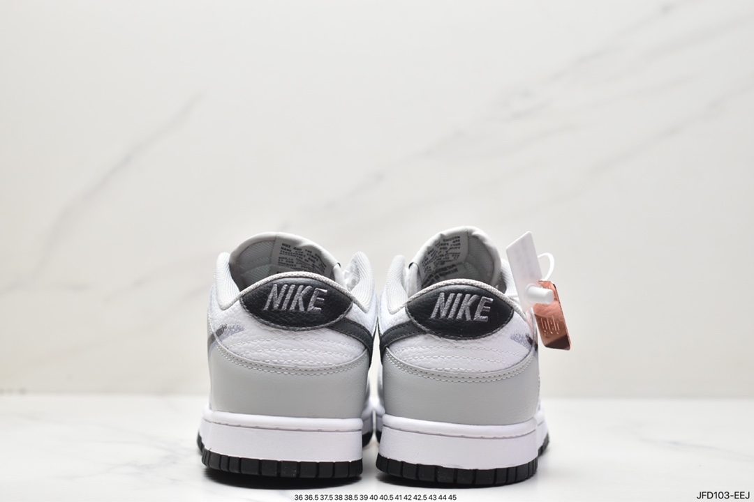 170 Nike Dunk Low 耐克 SB 低帮 喷漆双勾白色 FD0661-100