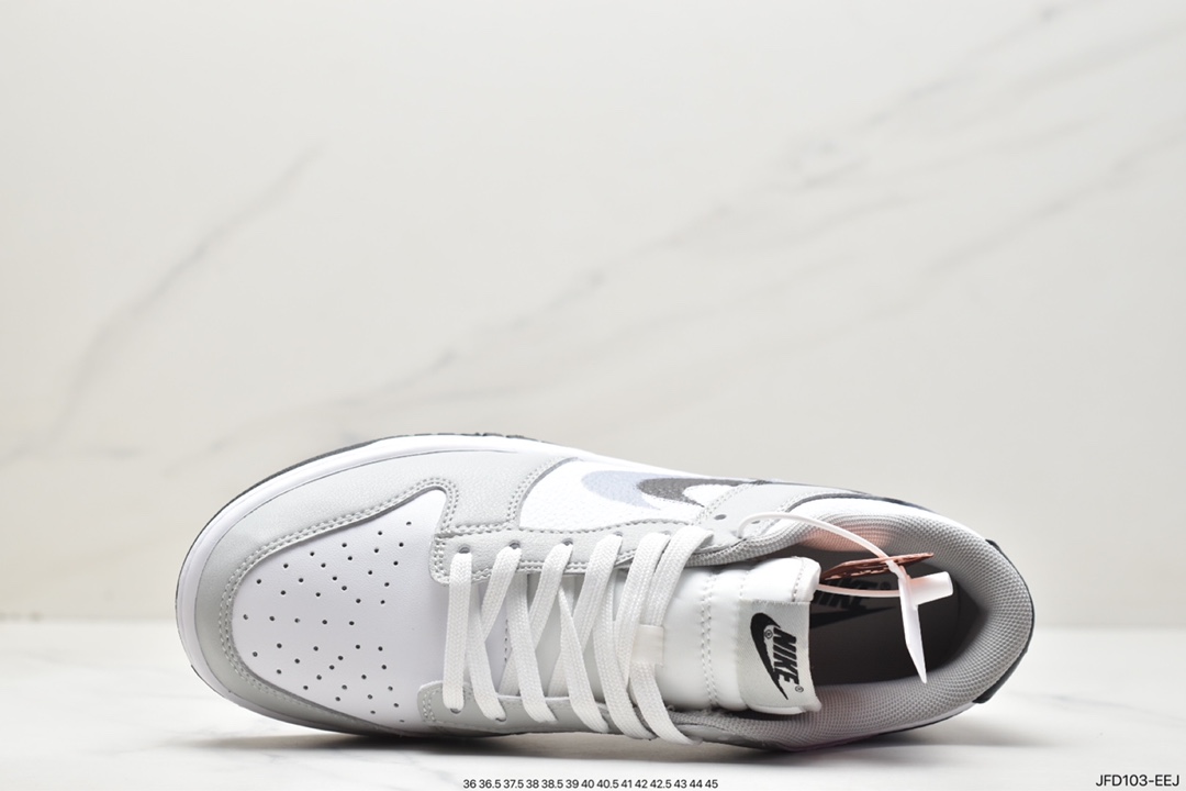 170 Nike Dunk Low 耐克 SB 低帮 喷漆双勾白色 FD0661-100