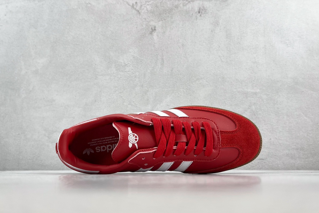 Football giants series Gunners Arnason adidas originals Samba red and white HQ7033