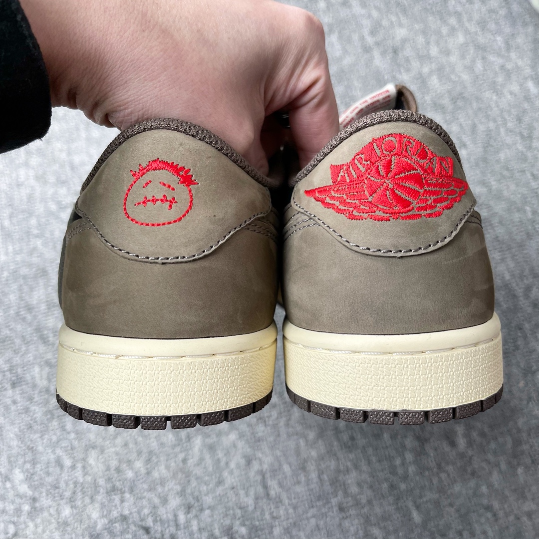 AJLow鬼脸倒钩尺码35.5-47.5总裁福利款-TravisScottxAirJordan1Low鬼