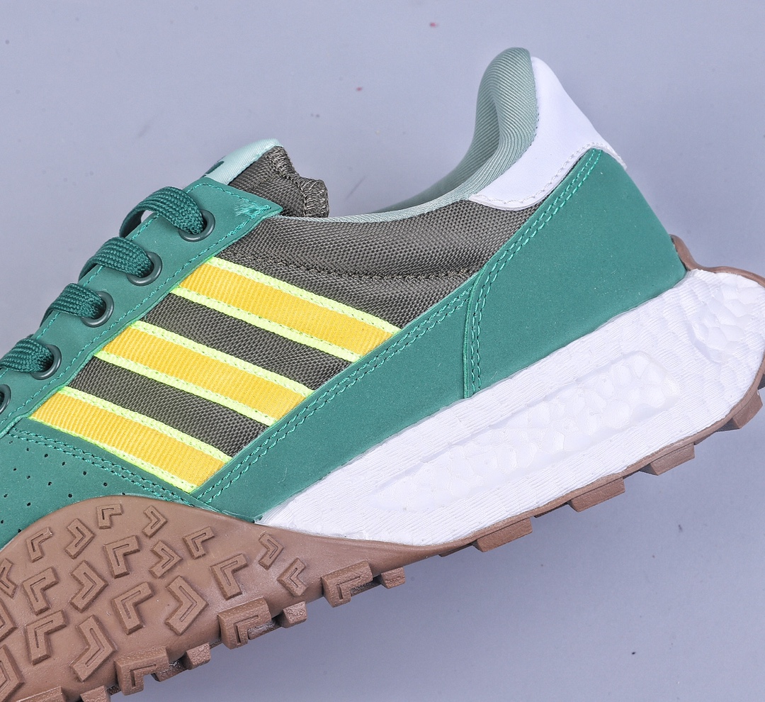 Adidas Retropy Boost E5 WRP E5 second generation series retro racing prototype popcorn cushioning casual sports jogging shoes HP2192