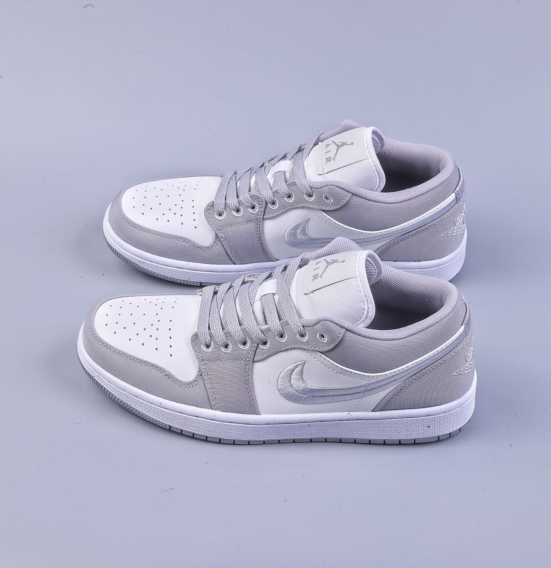 200 Air Jordan 1 Low ”Light Steel Grey” AJ1 乔1白灰色 低帮文化篮球鞋  DV0426-012