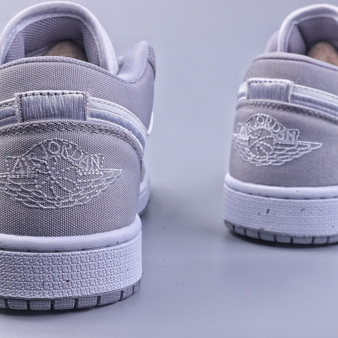 200 Air Jordan 1 Low ”Light Steel Grey” AJ1 乔1白灰色 低帮文化篮球鞋  DV0426-012