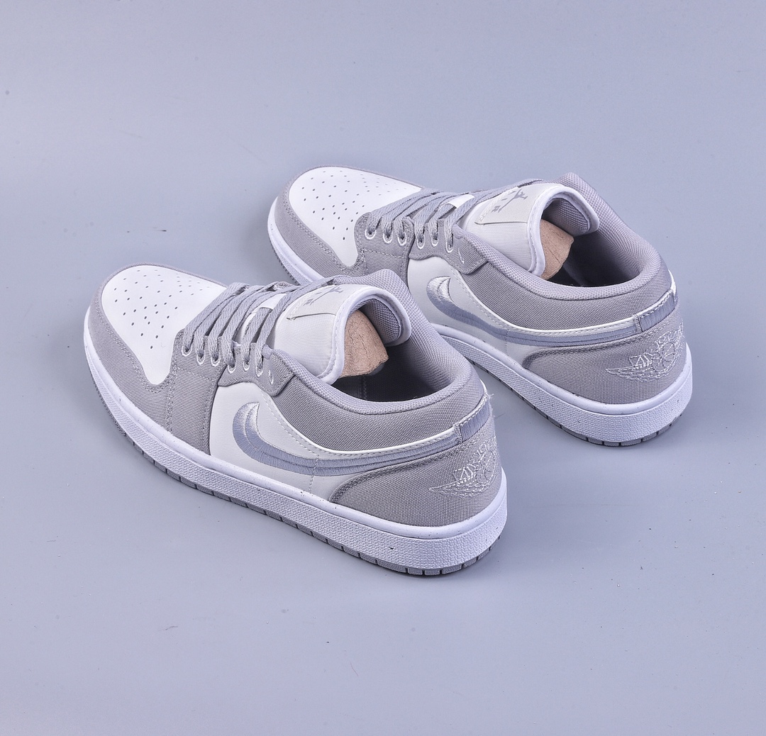 200 Air Jordan 1 Low ”Light Steel Grey” AJ1 乔1白灰色 低帮文化篮球鞋  DV0426-012