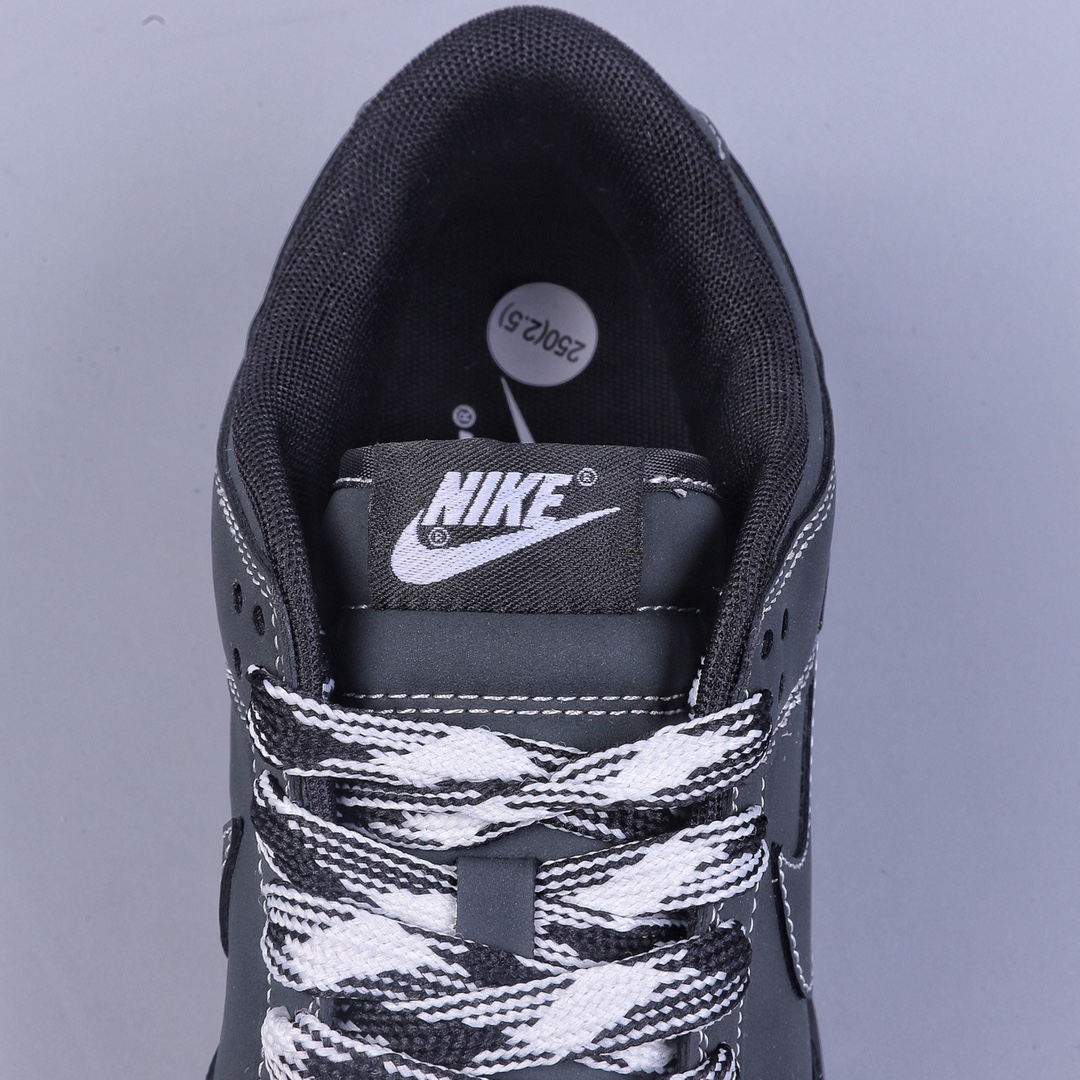 300 DK版Nk SB Dunk Low 官方爆款ID定制 黑武士配色 SB低帮休闲板鞋  DF0517-221