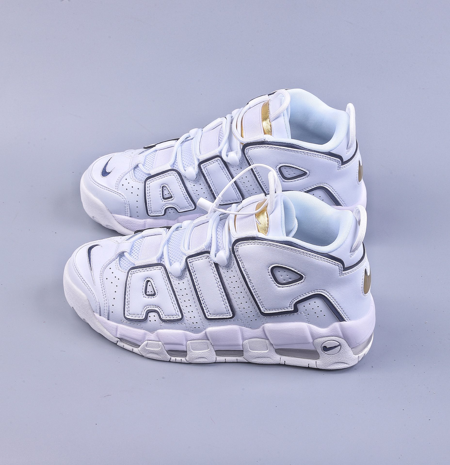 260 CK版Nike Air More Uptempo OG耐克 皮蓬全掌气垫篮球鞋 921948-109